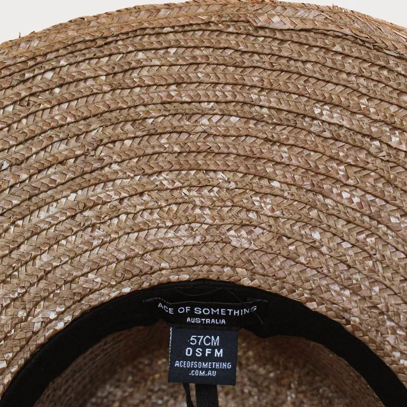 Vicenza Boater in Nutmeg