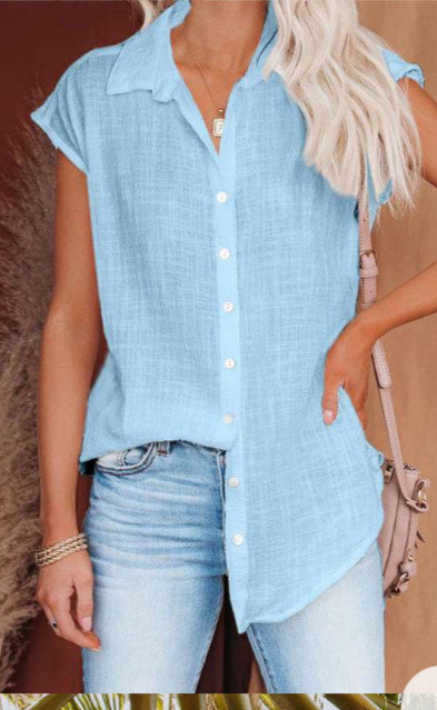 Linen Cotton Button up Shirt